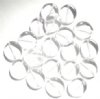 20 16mm Crystal Wavy Disks